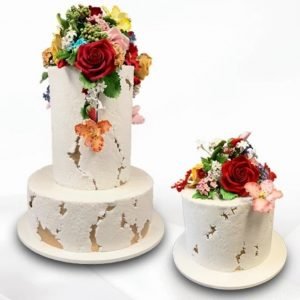 Handcrafted 8inch birthday cake