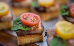 Mixed canapes for 30 guests